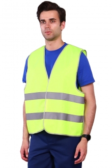 Жилет 2 СОП «Сигнальный» лимон